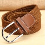 Elastic Woven Men's Belt in various colors