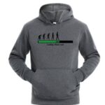 Stylish Men's Solid Hoodie pullover