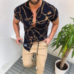 Men's Fashion Shirt in black