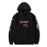 Men's Street Hooded Sweater with cartoon pattern