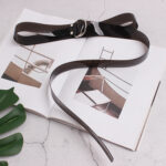 Vibrant Jelly color PVC belt in transparent