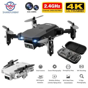SHAREFUNBAY T1 Dual Camera 4K HD Folding Drone
