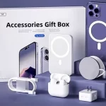Apple compatible 6-piece iPhone Accessory Bundle in a gift box