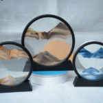 Mesmerizing Quicksand Painting Hourglass