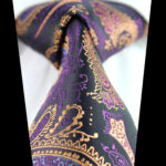 Premium Turkey Made Men's Woven Silk Tie with Gift Box
