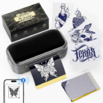 Bluetooth Portable Mini Tattoo Printer in action