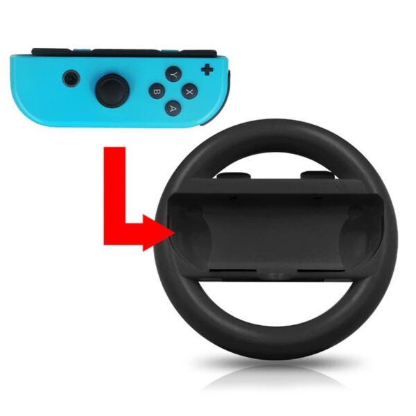2PCS Ergonomic Racing Grip Handles for Nintendo Switch Joy-Con – Controller Holder Case for NS Console Accessories - Image 4