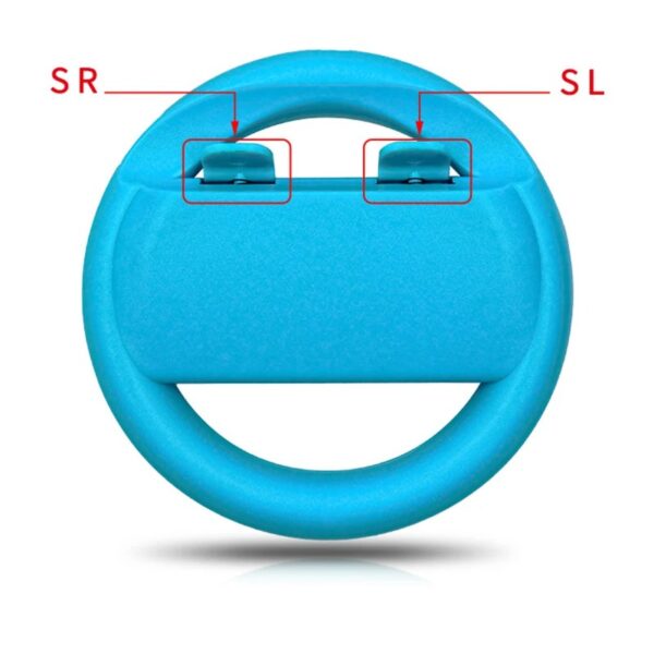 2PCS Ergonomic Racing Grip Handles for Nintendo Switch Joy-Con – Controller Holder Case for NS Console Accessories - Image 3