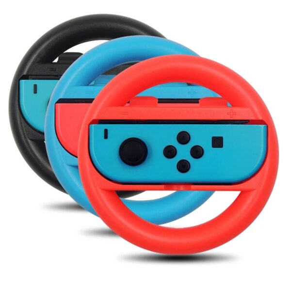 2PCS Ergonomic Racing Grip Handles for Nintendo Switch Joy-Con – Controller Holder Case for NS Console Accessories - Image 2