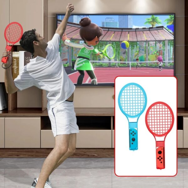 10-in-1 Sports Game Accessories Bundle for Nintendo Switch – Motion Sensing Kit for Tennis, Golf, Swordplay & More - Image 2