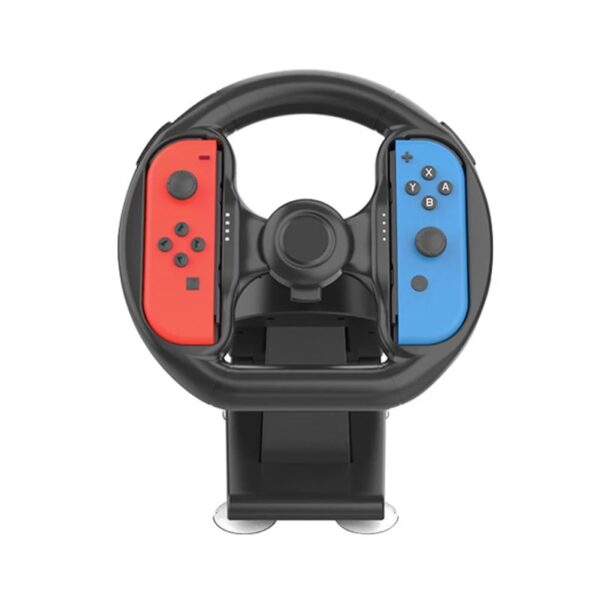 Real Experience Steering Wheel for Nintendo Switch Joy-Con – Multi-Axis Racing Controller Handle Stand - Image 6