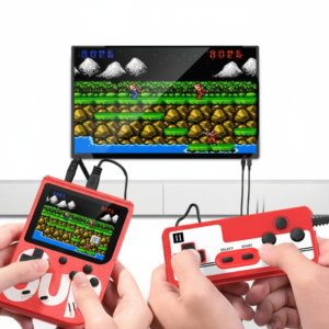 SUP Mini Handheld Game Machine Arcade Retro Nostalgic Kids 400 in 1 Classic Double Handheld Machine